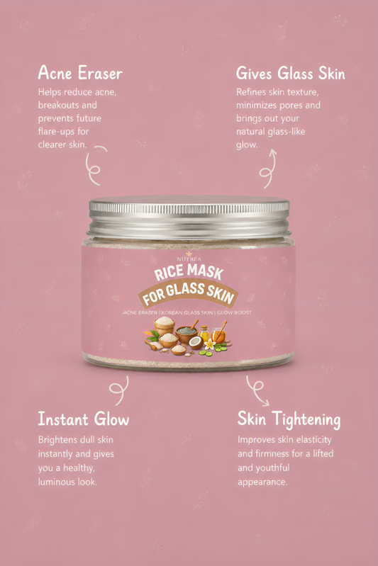 Rice Mask For Glass Skin and Acne